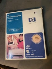 HP Everyday Photo Paper Semi Gloss 8.5x11 Inkjet