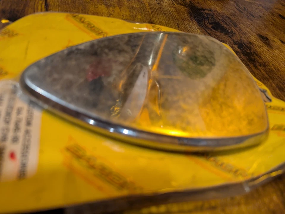 Mini cubierta de lágrima Baron cromada para motor lateral izquierdo BA-7645-00 Yamaha Vstar Foto 3 de 4