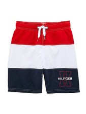 Tommy Hilfiger Big Boys Colorblock Swim Trunk - Navy Blazer Size 14-16