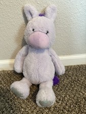 Russ 16 Inch Purple Donkey Very Soft Plush Stuffed Toy Donkey