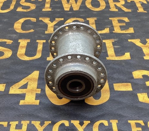 VINTAGE 40 HOLE ALUMINUM SPOOL HUB 5/8" BEARING NACHI 6302NS CHOPPER BOBBER