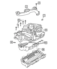 Genuine Mopar Intake Manifold 4591848AG