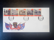 1994 D-DAY ROYAL MAIL FDC & CHURCHILL CDS CV £22.50