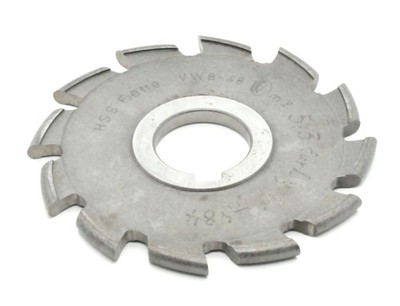 Grease Half Round End Mill HSS R2.65 100x5.3x27mm DIN 856 Convex RHV42609