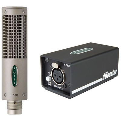 Royer Labs R-10 Ribbon Microphone with dBooster Bundle