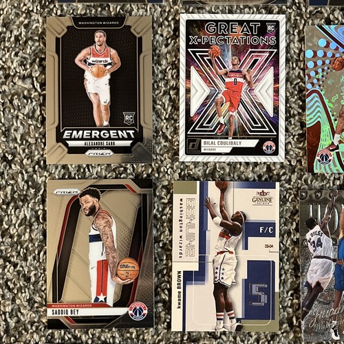 35 Card Washington Wizards Lot Rookies Prizm Pink Ice Refractor Westbrook Beal - Picture 18 of 22
