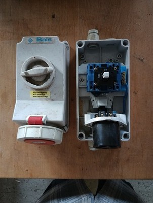 Bals CEE norm  32-6h  Wandsteckdose GT abschaltb 32A  16039