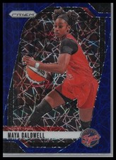 2024 Panini Prizm WNBA #38 Maya Caldwell Blue Velocity Prizms