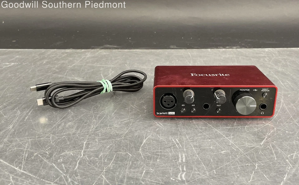 Focusrite Scarlett Solo USB Audio Interface - getestet