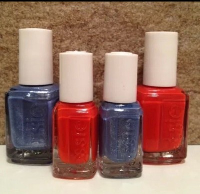 Essie Nail Polish Meet Me At Sunrise and Smooth Sailing - Full and Mini Sizes