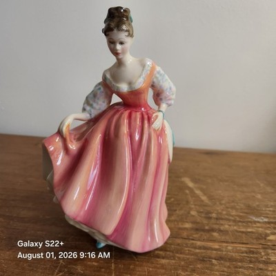 Royal Doulton Fair Lady Coral Pink HN2835 - ca. 20 cm hoch