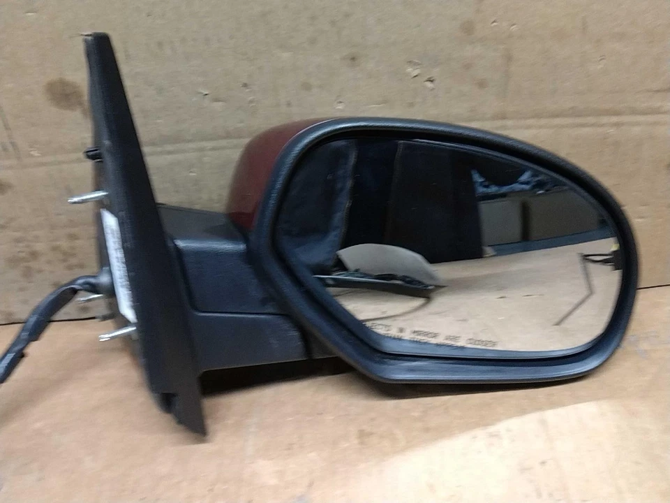 2009 Chevrolet Suburban 1500 Right Door Mirror Maroon Cracked OEM Part - Изображение 4 из 4
