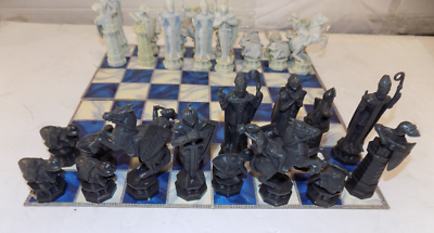 Harry Potter Wizard Chess Set Game Board And Pieces Only | eBay