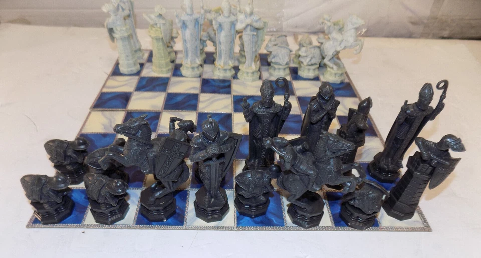 Harry Potter Wizard Chess Set Game Board And Pieces Only - Image 2 of 3