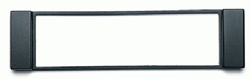 Pannello Adattatore ISO Nero Audi A3 01-03 | Seat Toledo 99-05 1 DIN