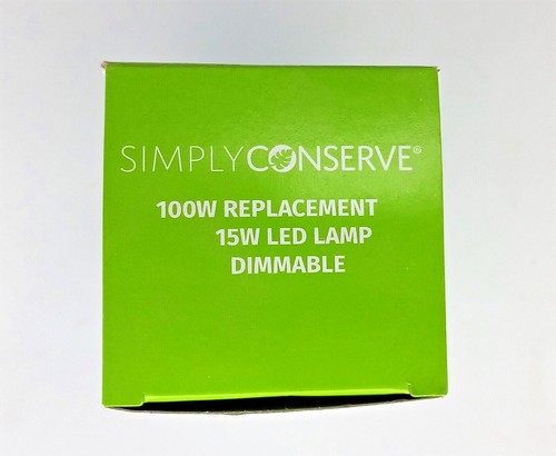 Simply Conserve 100 Watt Equivalent LED Light Bulb A19 Dimmable 15W 5000K Lamp - Picture 5 of 7