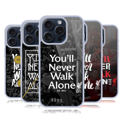 LIVERPOOL FC LFC YOU'LL NEVER WALK ALONE GEL CASE FOR APPLE iPHONE