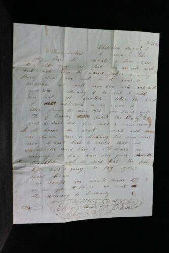 Vermont: Newark 1850 Stampless Cover to South Glastonbury, Ct, DPO Caledonia Co - Picture 3 of 4