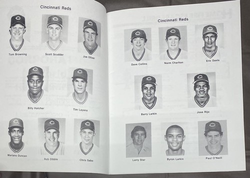 Cincinnati Reds �� VS International Association Of Firefighters 136 �� Programm 1991 - Bild 3 von 5