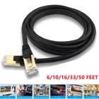 CAT 8 Ethernet RJ45 Cable Patch LAN Network Cable Plated High Speed 40Gbps US