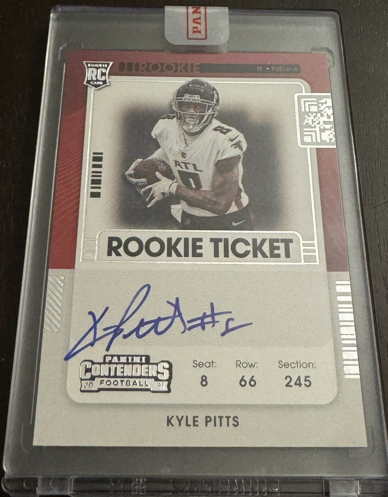 2021 Kyle Pitts Contenders Variation *SP* Rookie Auto/Autograph RC FALCONS🔥MINT
