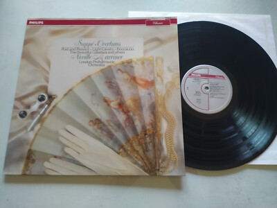 Franz Von Suppe Overtures Marriner Philips 1977 - LP 12'' Vinilo VG/VG