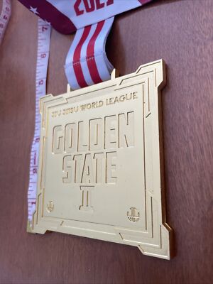 Jiu-Jitsu World League Gold Medal 2021 Golden State II Heavy | eBay