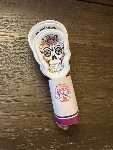 Sugar Skull / Dia de Muertos Measuring Spoons - New - Picture 3 of 4