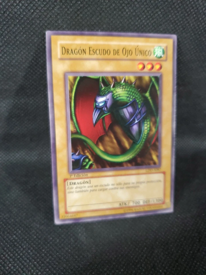 Spanish One-Eyed Shield Dragon LDD-S087 NM-VLP TCG yugioh 1st Edition Card - Image 3 of 4