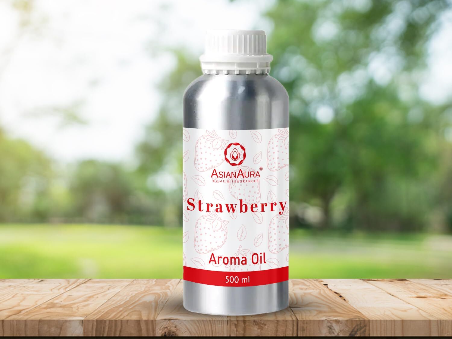 Asian Aura Erdbeere Aroma Öl Für Langhaltend Duft 500ml