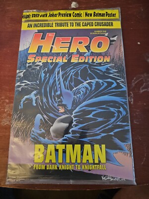 Hero #1 Special Edition Batman Dark Knight To Knightfall, Still In Plastic