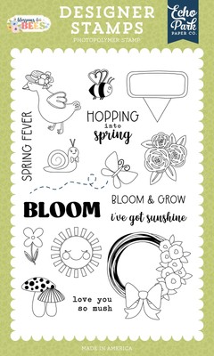 Blossoms And Bees Stamp Set-Love you So Mush