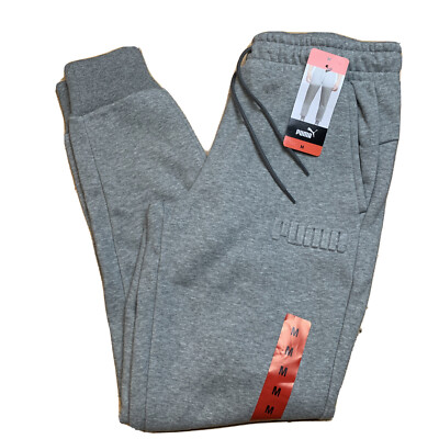 puma joggers mens medium