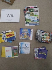 Nintendo Original Instruction Manuals Only - Flat Shipping Fee - Ships Fast