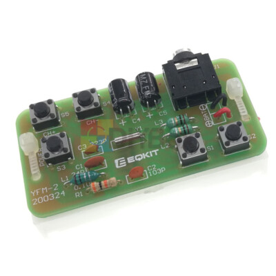 DIY Radio FM Stereo Radio Kit Radio Practice Set 76-108MHz DC 2.7--3.3V