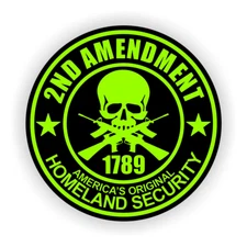 2nd Amendment 1789 Sticker Decal