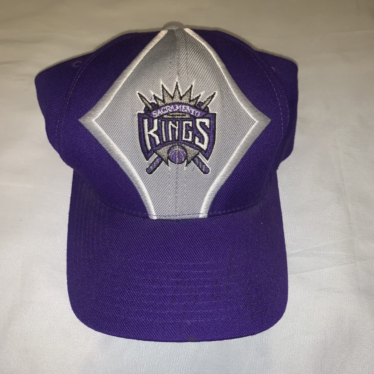 Starter 90s Sacramento Kings キャップ 紫 グレー Vintage 90s