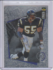 1996 Collector's Choice MVP Insert #M40 Junior Seau San Diego Chargers