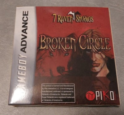 Broken Circle - GBA Gmeboy Advance- Piko Interactive - Rpg