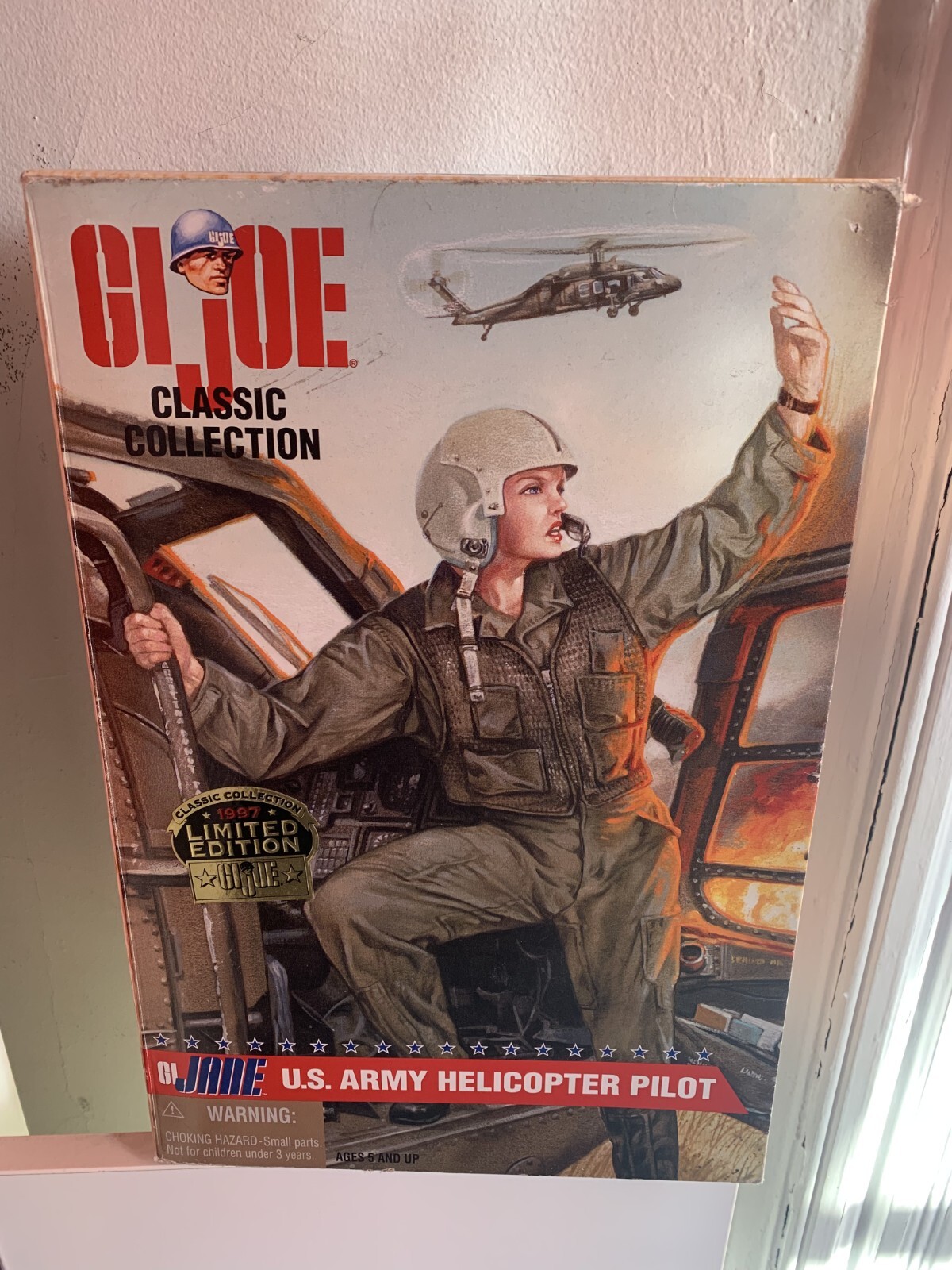 GI Joe 1997 Classic Collection GI Jane US Army Helicopter Pilot - SEALED