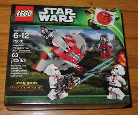 STARWARS SEALED SETS 75000 Clone vs Droidekas OR 75001 Republic vs Sith Troopers