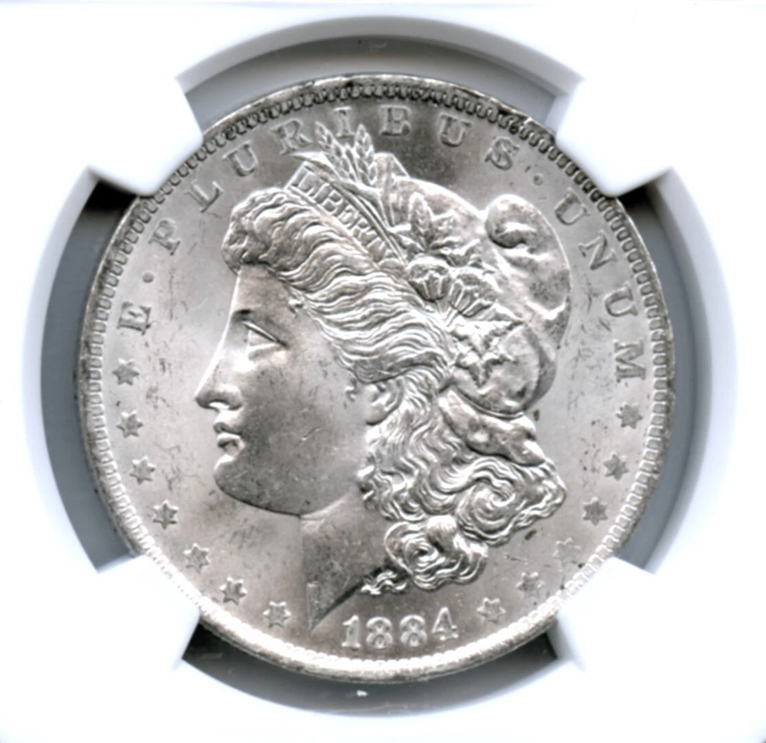 New Orleans Grade MS 64 1880 Year Morgan US Dollars (1878-1921