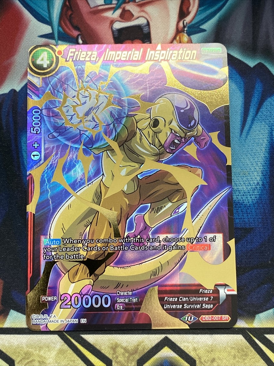 Frieza Imperial Inspiration DB2-007 SR Dragon Ball Super Card Game TCG |  eBay