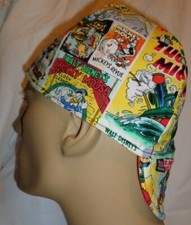 Mickey Mouse Tugboat Custom Made Construction, Welder, Pipe-fitter, Biker Hat