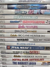 Nintendo Wii Cheap Affordable Value Games A-Z Tested Resurfaced Complete CIB