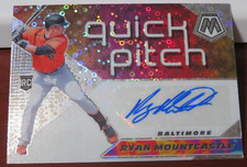 #8897 2021 MOSAIC QUICK PITCH AUTOGRAPH RYAN MOUNTCASTLE #QPARM