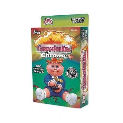 Garbage Pail Kids Series 5 Chrome Hanger Box!! 5 Packs! 20 Cards total!