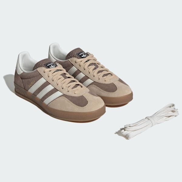 ◆adidas◆Gazelle Indoor 男女兼用 IF9646 韓国発 22~29cm adidas Men's Originals Gazelle Indoor IF9646 White Beige US