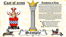 Janhowska-Janusky COAT OF ARMS HERALDRY BLAZONRY PRINT