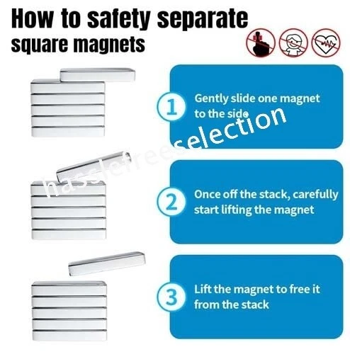 Super Strong Neodymium Magnet Rare Earth Round Cuboid Hole Holder Hook Fishing - image 3 of 4